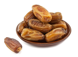 date fruits in a plate