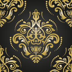 Seamless Orient Vector Background