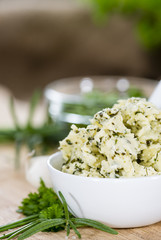 Portion of Herb Butter