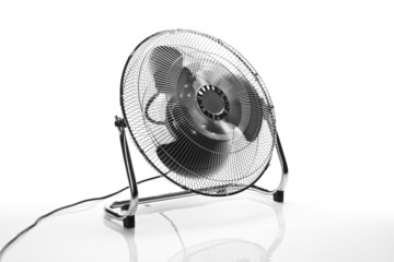 chrome fan front angle view