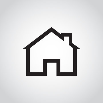 House Real Estate logo design