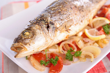 baked fish
