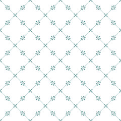 Fototapeta premium Abstract vintage geometric pattern seamless background.