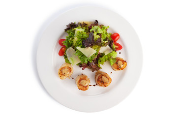 Scallop salad