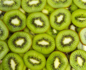kiwi slices background