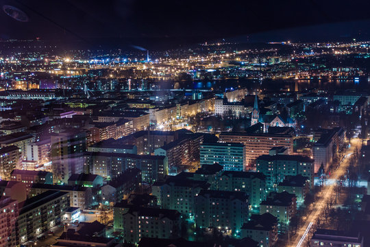 Night View Of Tampere 1