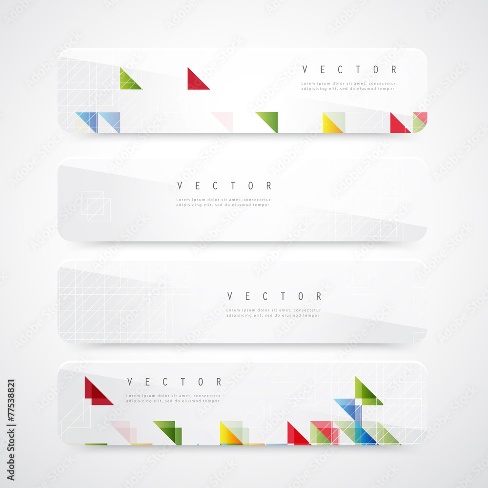 Wall mural flyer template header design.