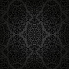Damask Seamless Vector Pattern