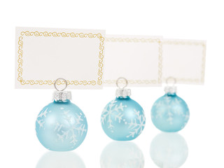 Christmas place cards holders inline view