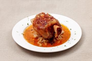 Meat with vegetables