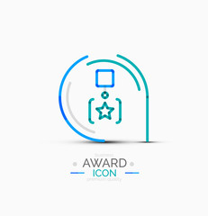 Award icon, logo