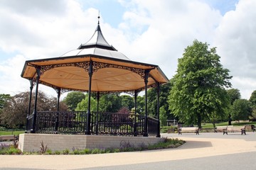 bandstand in the park