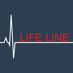 Vector life pulse line