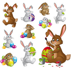 Kunterbuntes Osternest