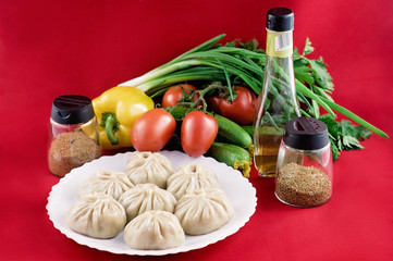 National Buryat (Mongolian) food