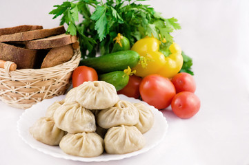 National Buryat (Mongolian) food