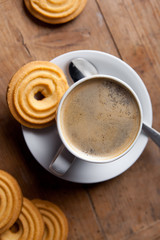 Kaffee und Kekse