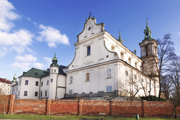Fototapeta na wymiar Pauline Fathers Monastery in Krakow, Poland