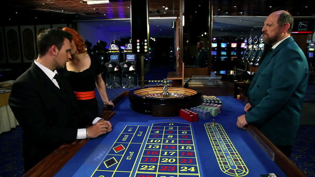 Placing the bet and winning based on attractive young woman's whispering