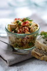 Veganer Couscous Salat