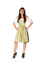 Junge Frau im Dirndl