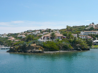 Fototapeta na wymiar View of Mahon Minorca