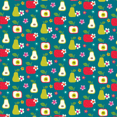 apples and pears pattern