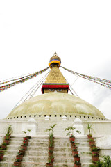 Beautiful dome of Swayambhunath Stupa