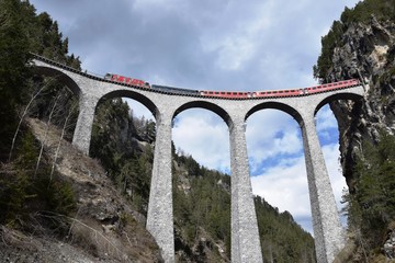 Landwasserviadukt - Schweiz - UNESCO Weltkulturerbe 