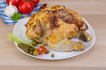 Grilled chicken