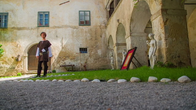 Player plays a Turkish soldier in training

