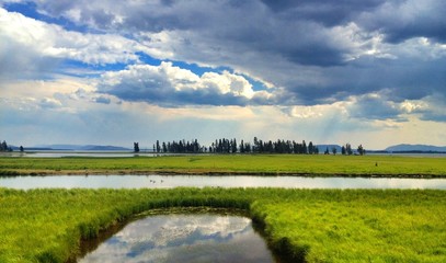 Lake in Yellowstone