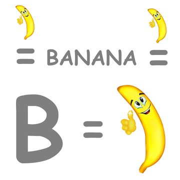 b banana
