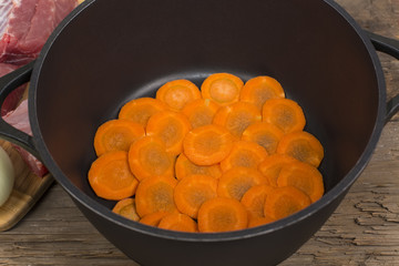casserole with vegetables for fighting