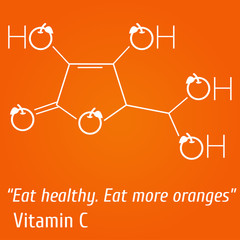 Vitamin C orange