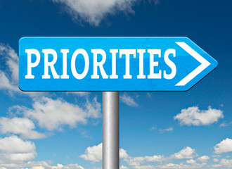 Obraz premium priorities