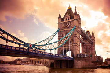 Fototapeta na wymiar Tower Bridge London, UK