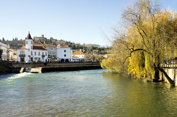 Garden of Tomar city, Santarem District in Portugal