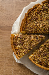 Cheesecake with honey