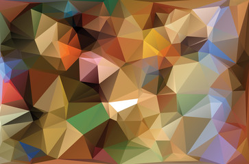 Obraz premium Abstract geometric polygon pattern