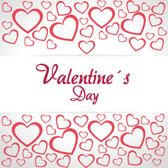 Valentines day design, vector illustration.