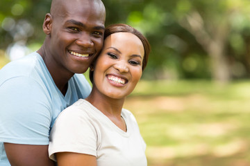 Obraz premium loving african couple