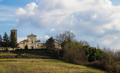 Fototapeta na wymiar Pieve di Santa Maria a Fagna