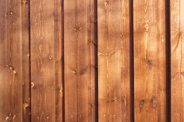 Brown planks, painted wood stain