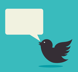 Bird design, vector illustration.