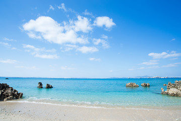 沖縄のビーチ・宮城島