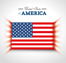 USA design, vector illustration.