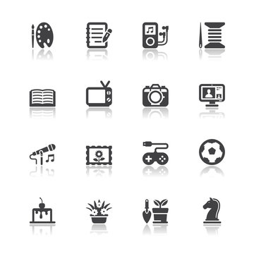 Hobbies and Activity Icons