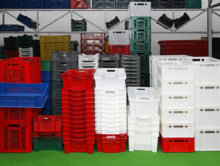 Crates and boxes