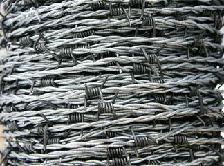 Roll of barbed Wire
